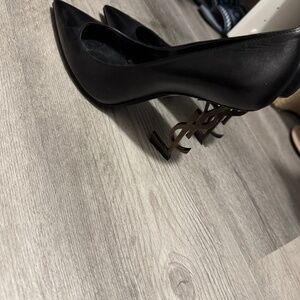 YSL black pumps